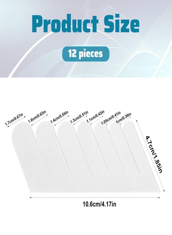 Ajcotahm 84 PCS Fiberglass Nail Wrap Extension Nail Repair Patches Silk Wrap for Nails Self Adhesive Nails Repair Tape for Broken Split Reinforcement Home Salon DIY Art Tools - Image 2